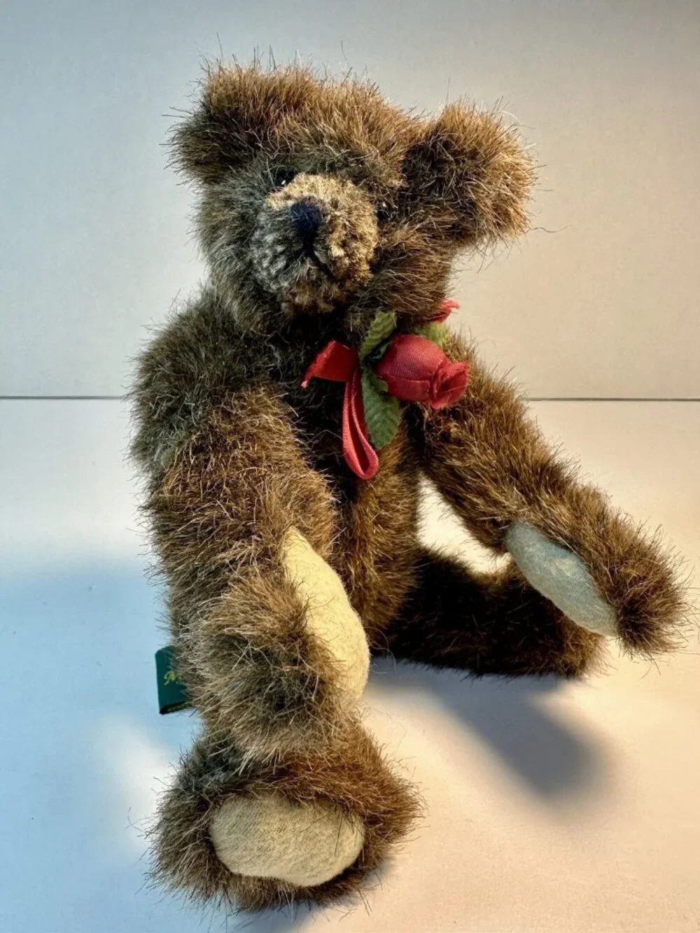 Mary Meyer Green Mountain Bears Plush Mansfield Jointed 1993 Teddy Bear 9”